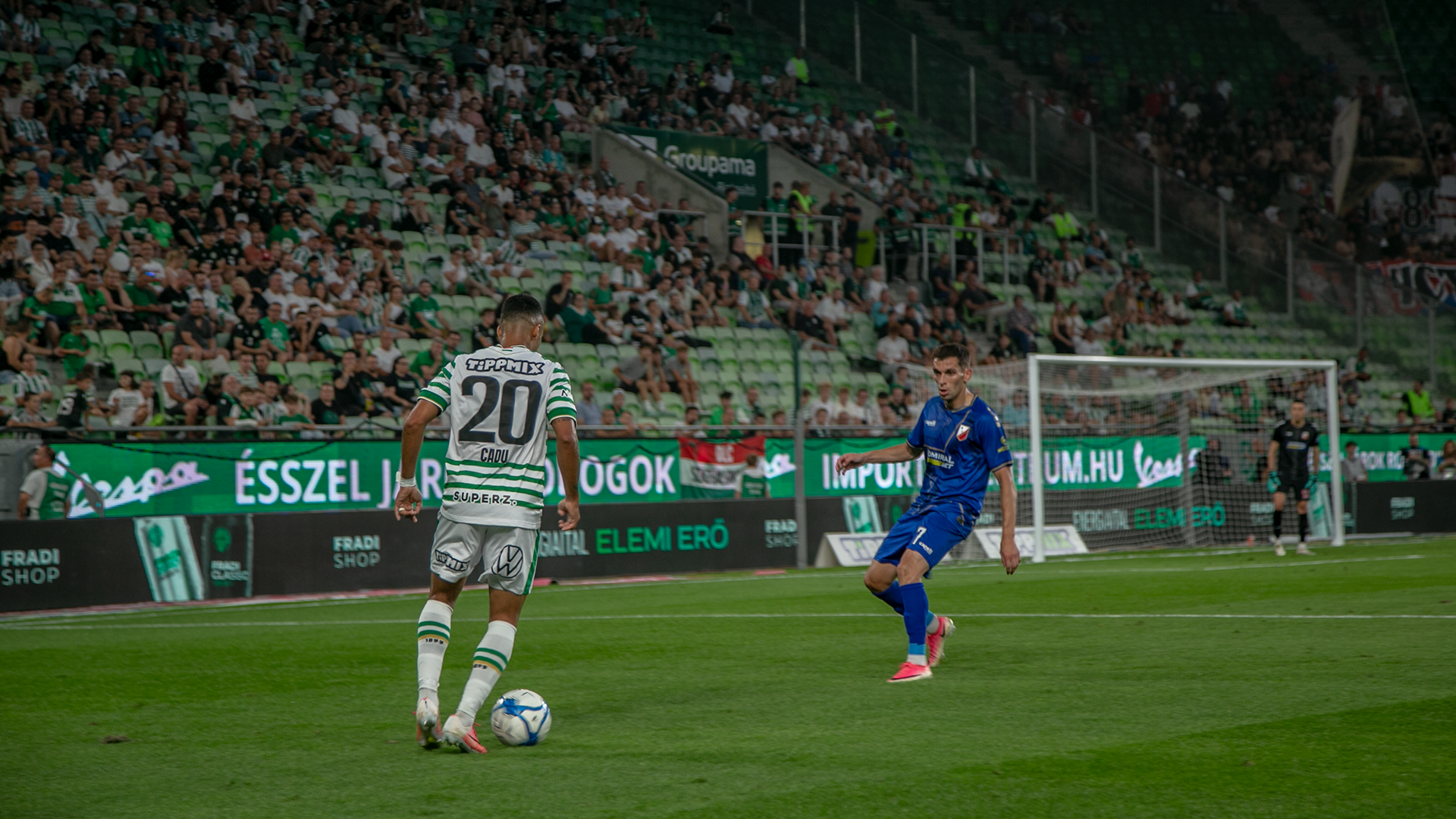 Fradi-továbbjutás emberelőnyben: FTC - Vojvodina 3-0