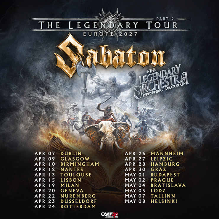 Sabaton koncert az MVM Dome-ban