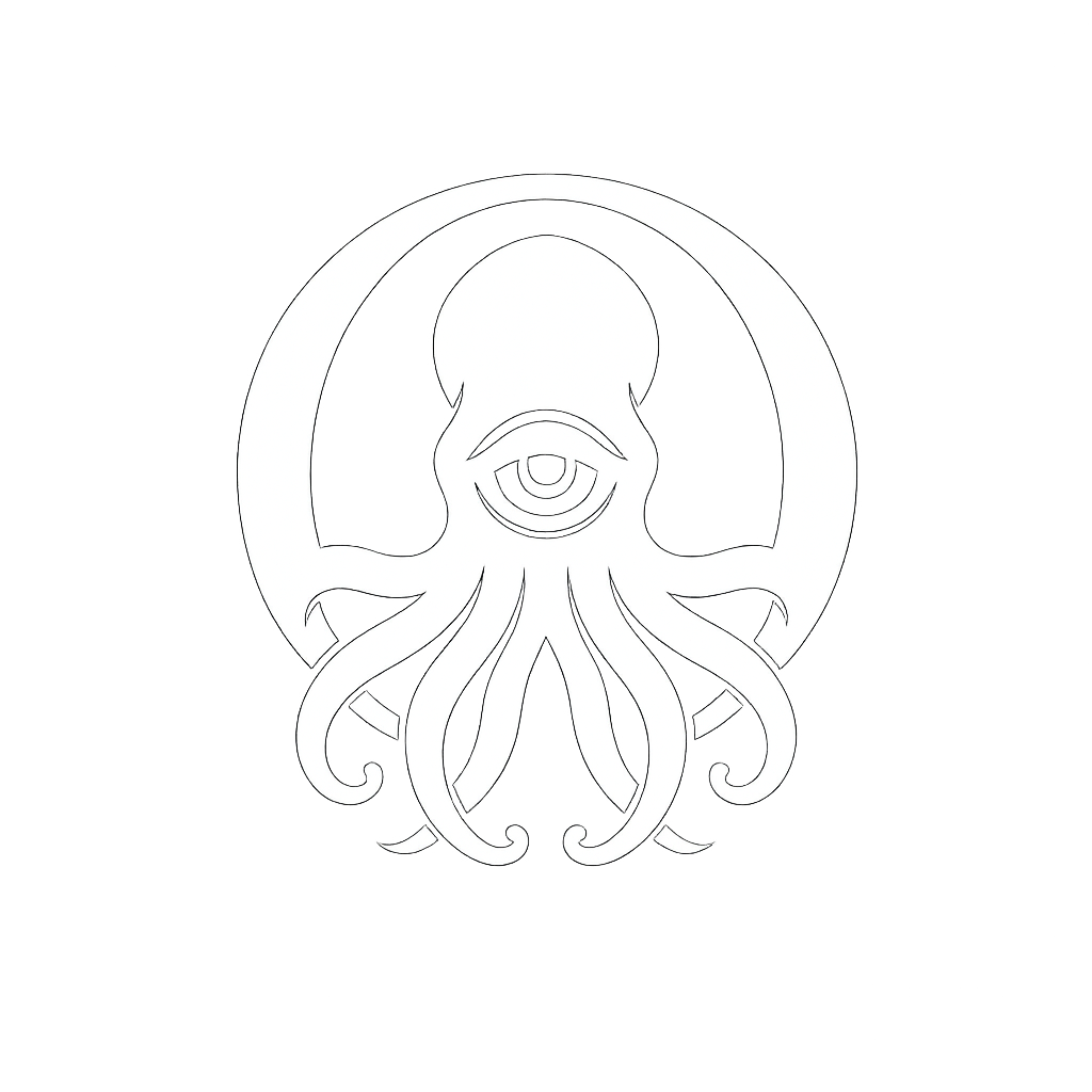 Oryn Pictures logo (fehér)